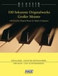 Klassik Klassik 100 Favorite Original Pieces by Major Composers piano sheet music cover